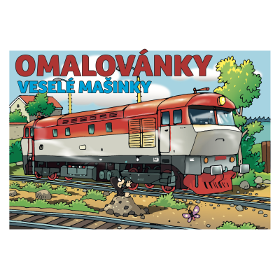 Nové omalovánky Veselé mašinky