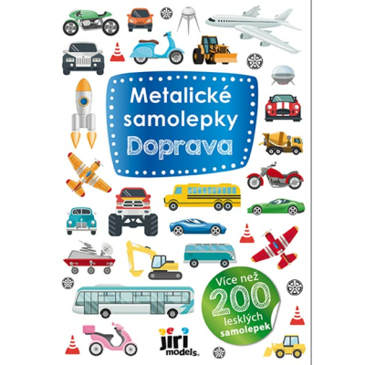 Metalické samolepky Doprava