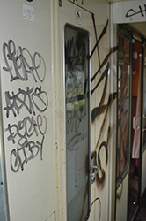 V devadesátých letech v plné síle dorazil i na českou železnici fenomén graffiti, foto: archiv ČD